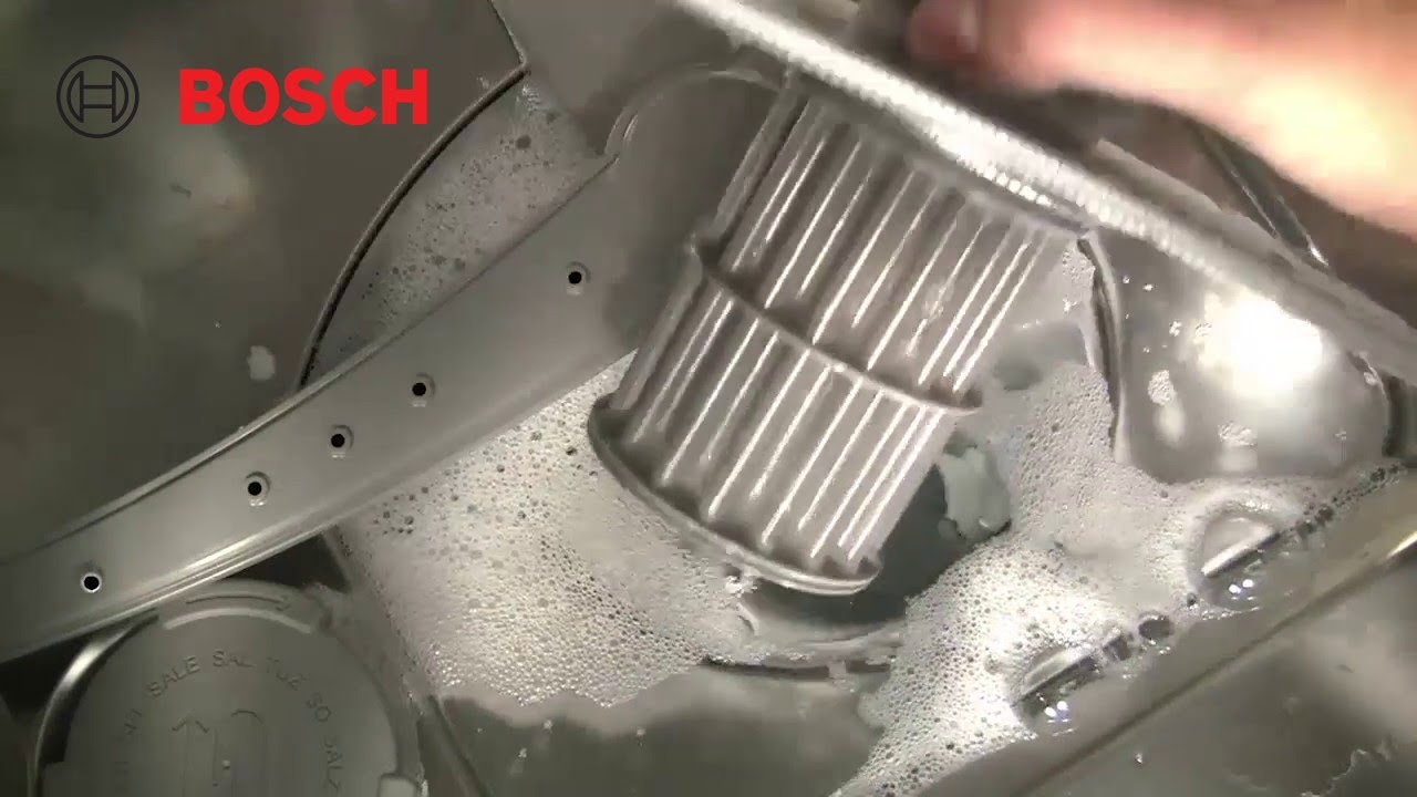 bosch dishwasher does not drain