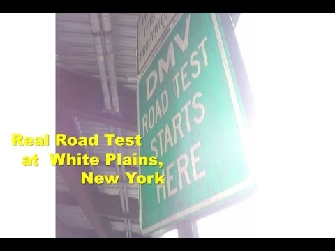 white plains dmv road test site