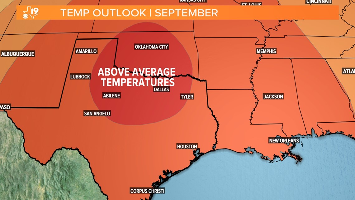 september weather texas