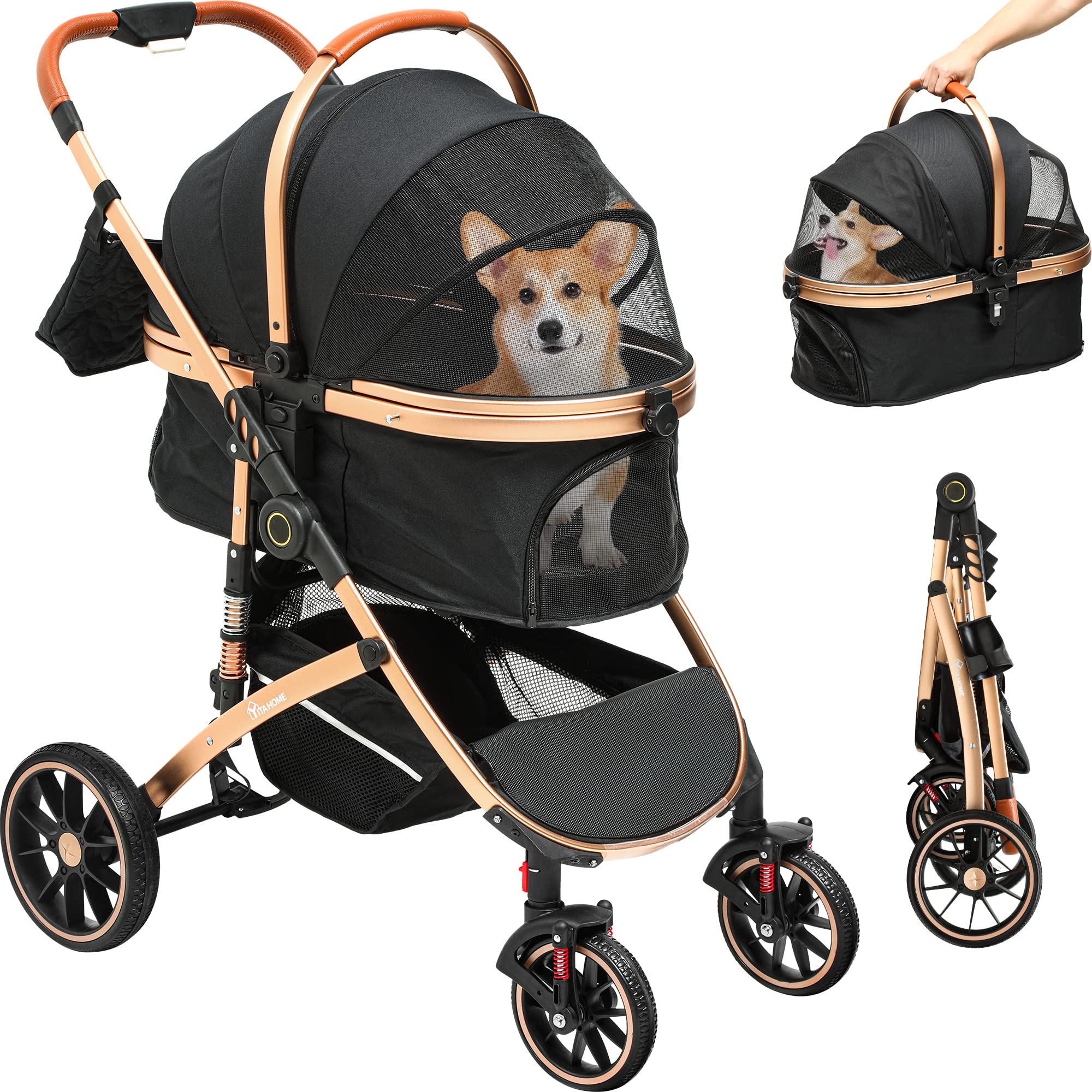 dog pushchairs amazon