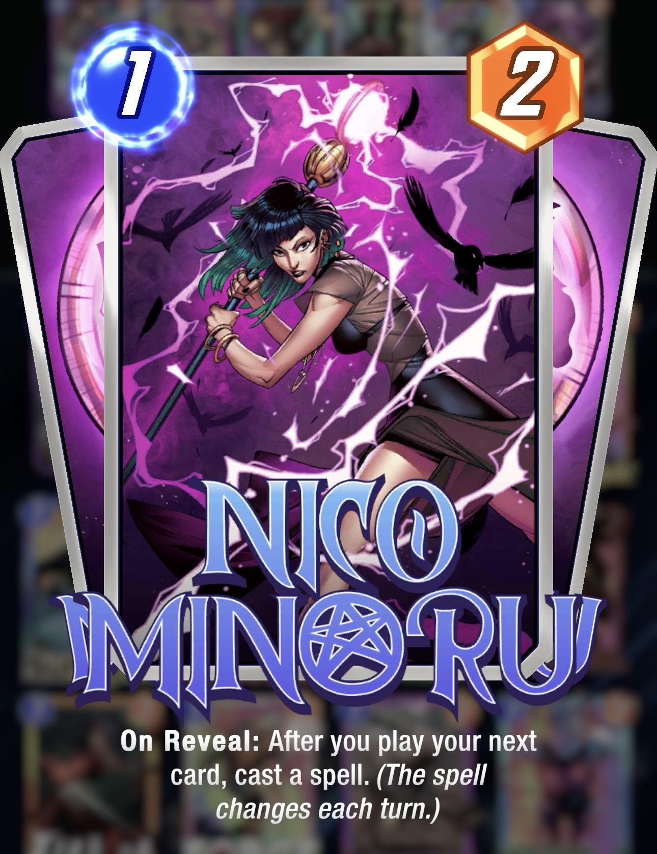 deck nico minoru marvel snap