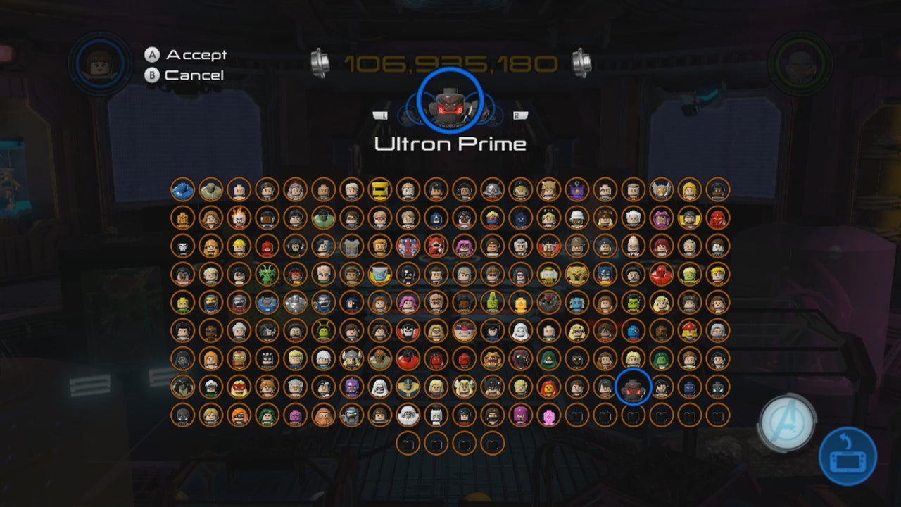 lego marvel characters