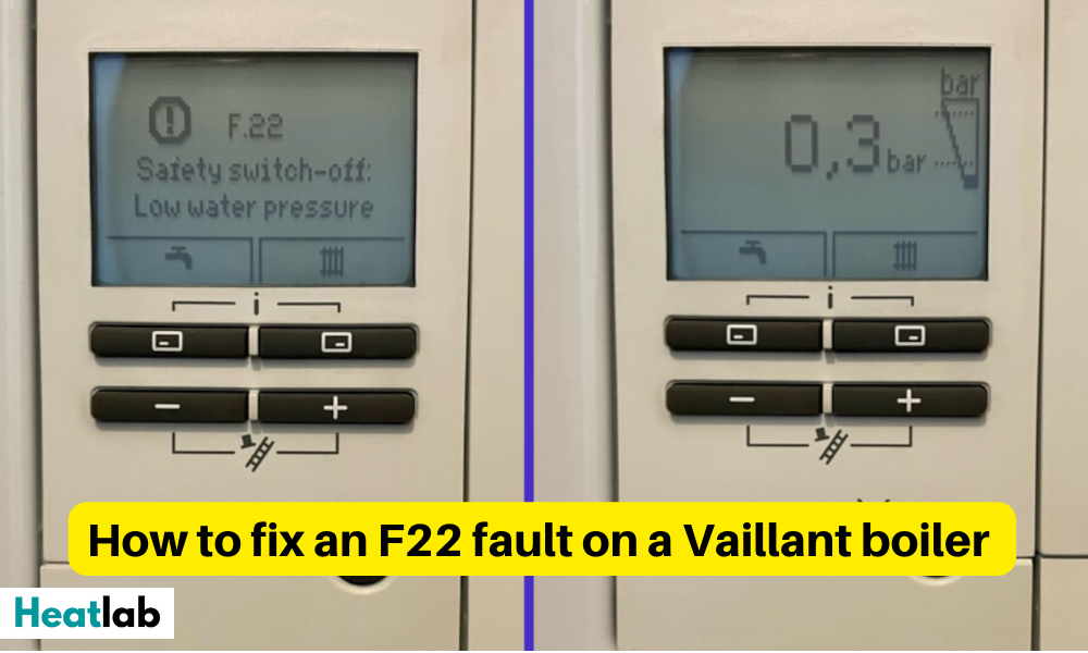 f22 fault vaillant