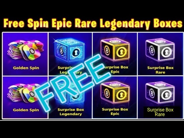 8 ball pool epic box link today 2018