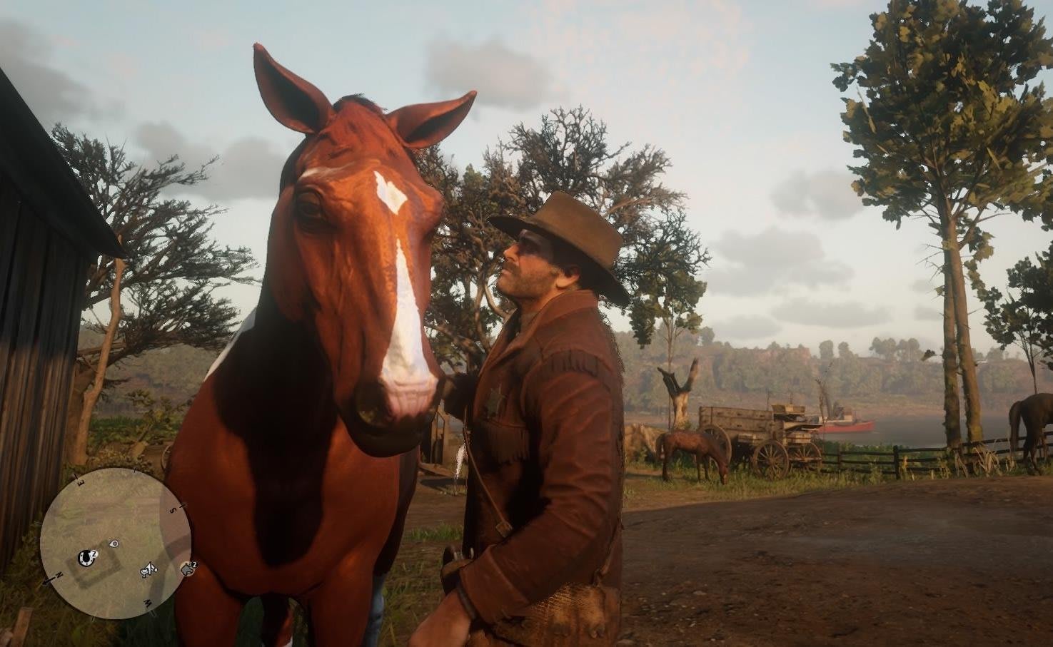 rdr2 pc calm horse