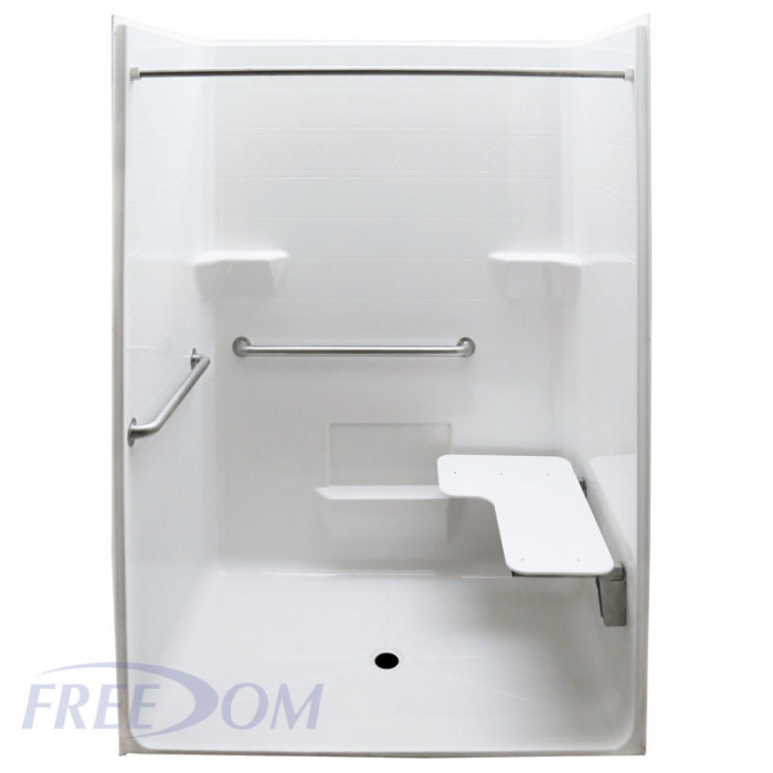 ada fiberglass shower