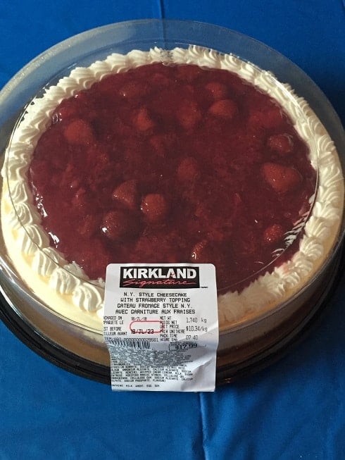 costco cherry cheesecake