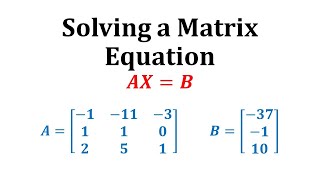 ax b matrix calculator 3x3