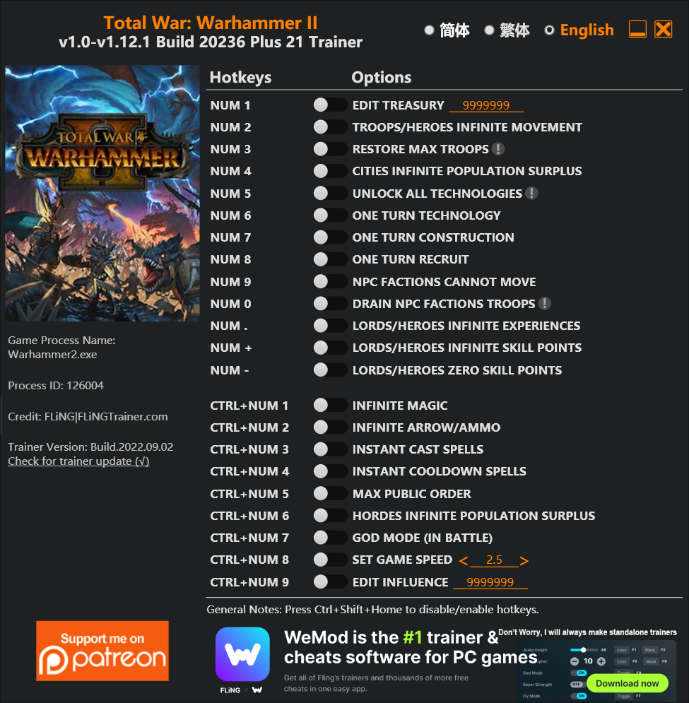 total war warhammer cheat