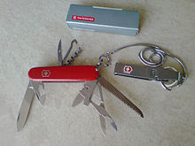 besides the knife name something on a swiss army knife