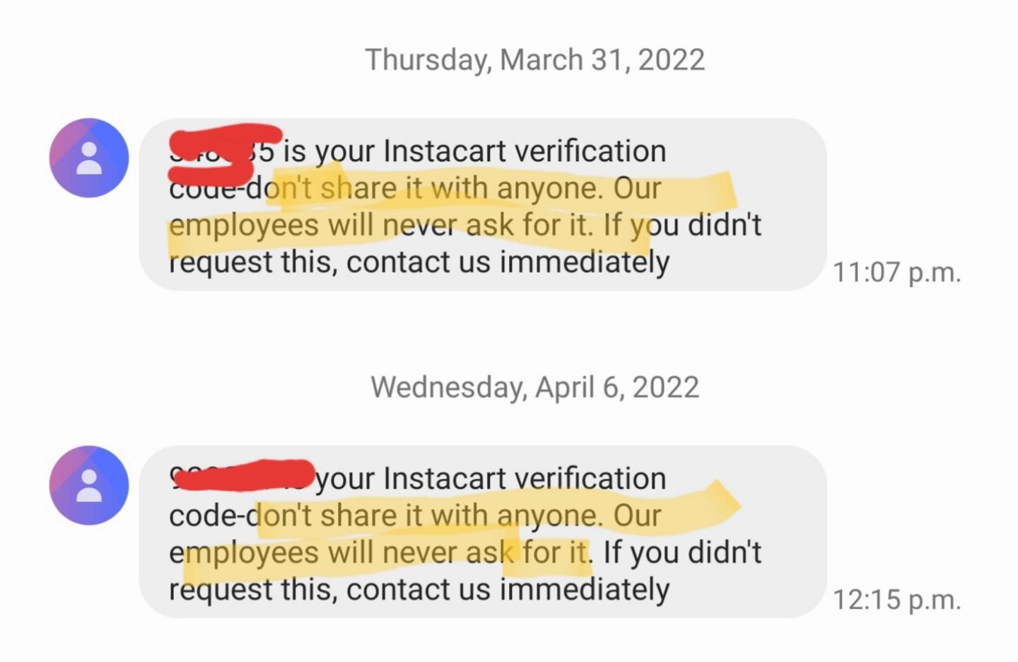 instacart verification of employment