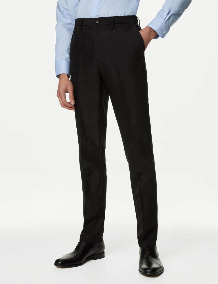 m&s slim fit trousers