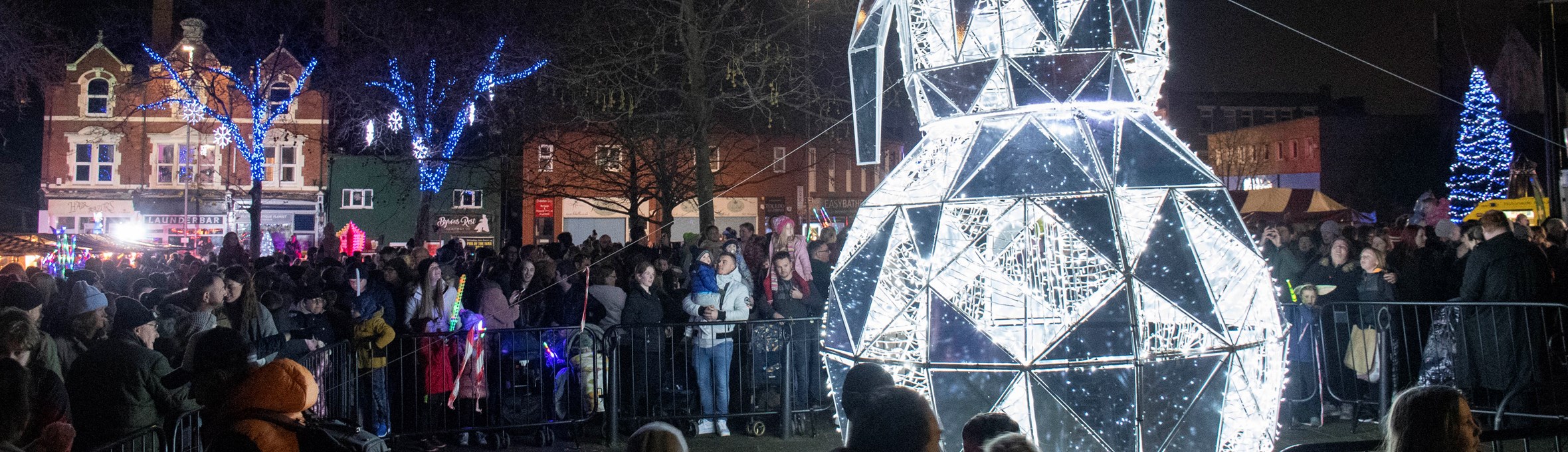 hucknall christmas lights 2023