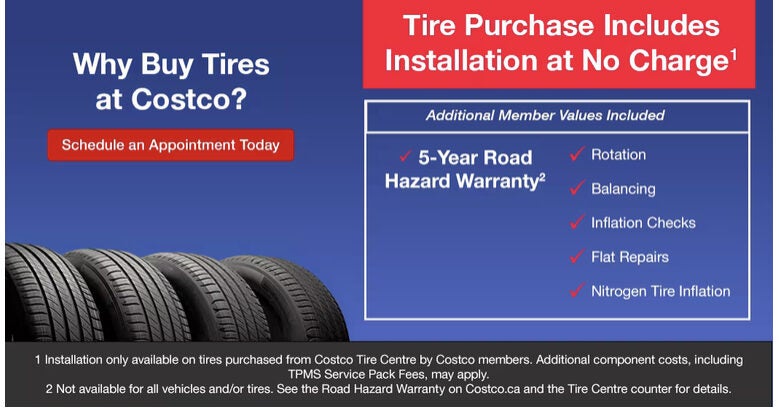 costco winter tires