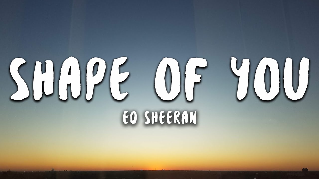 shape of you lyrics