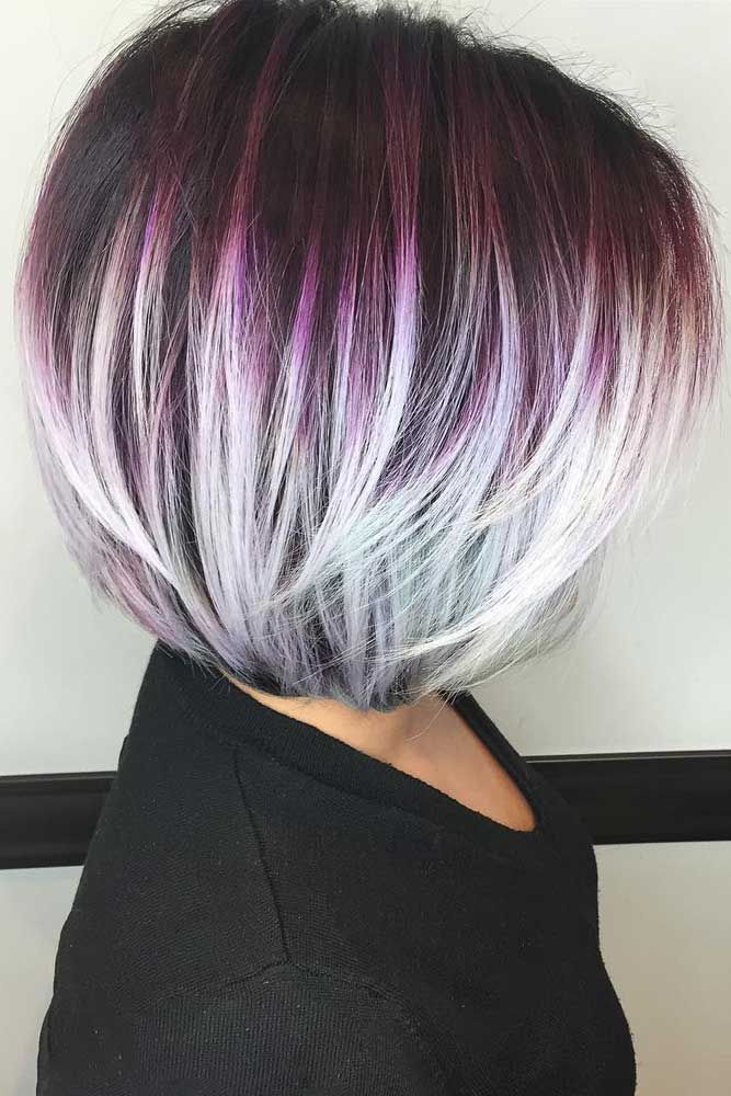 unique hair color ideas for short hair