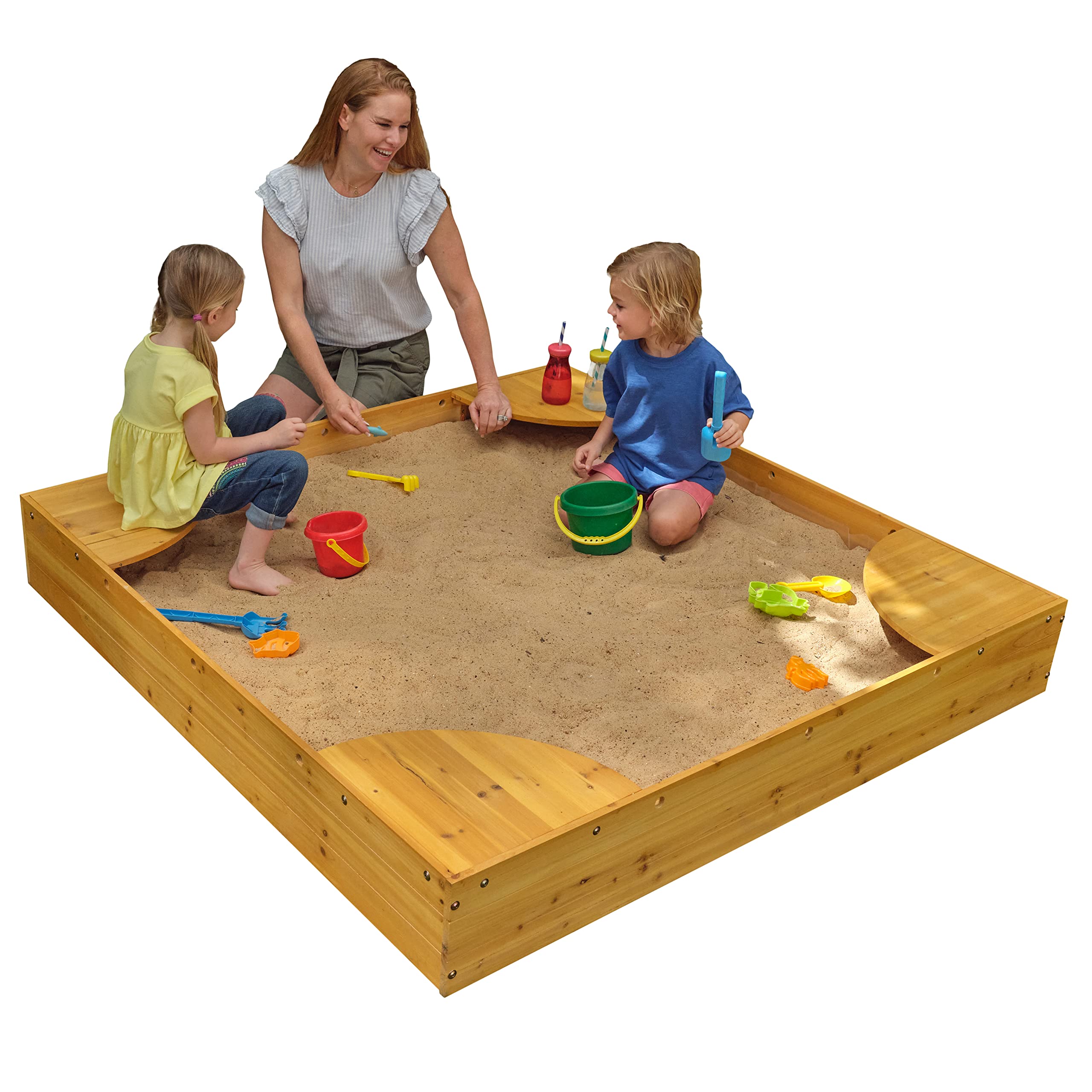 2 kids 1 sandbox