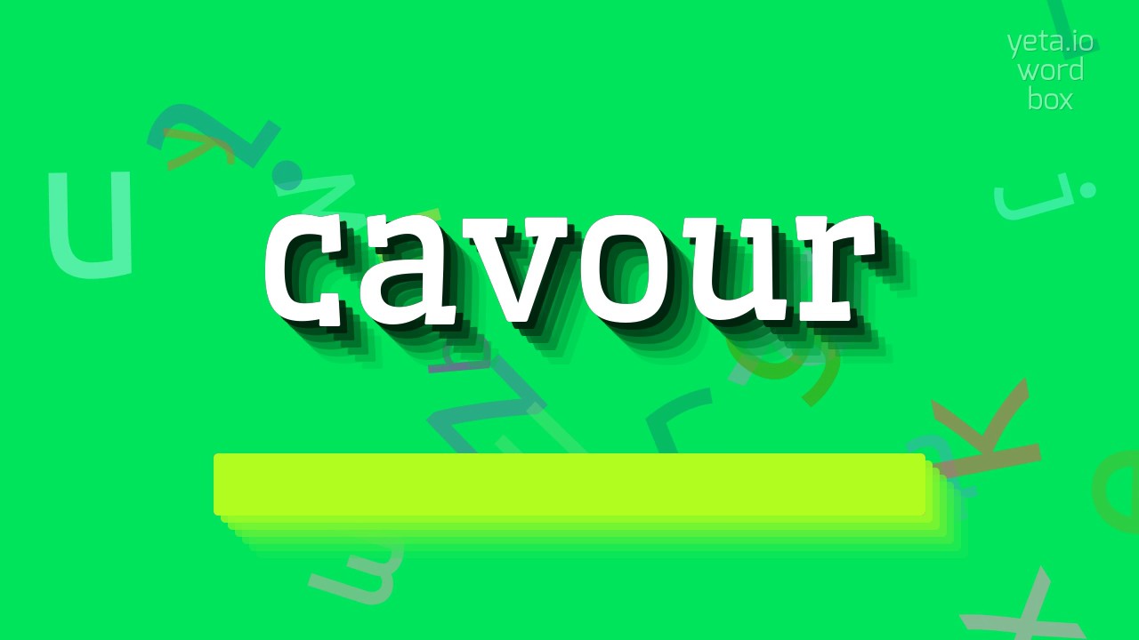 cavour pronunciation