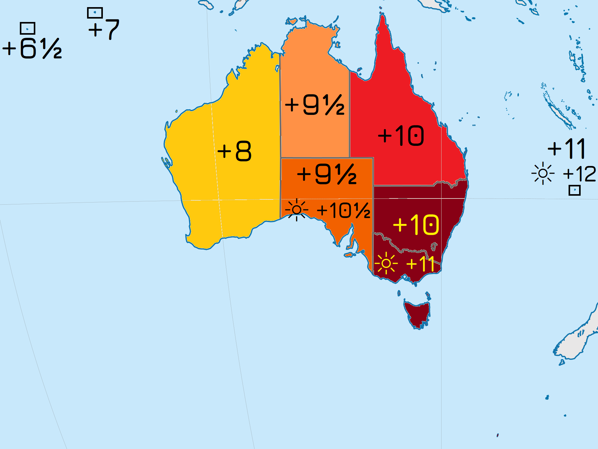 queensland australia time zone