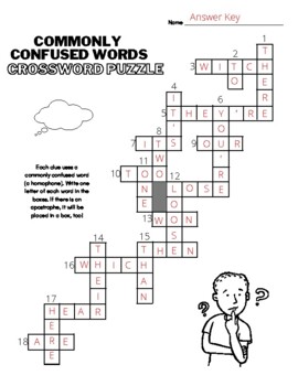 crossword confuse