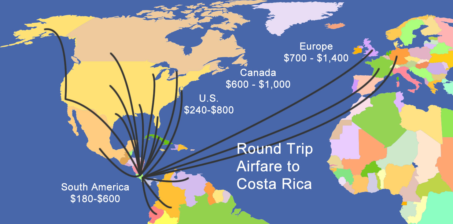 direct flights boston to san jose costa rica