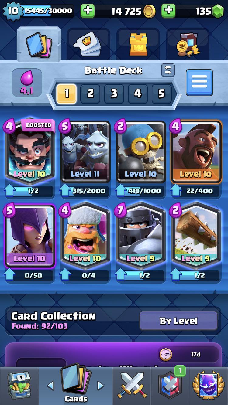 best deck for arena 12