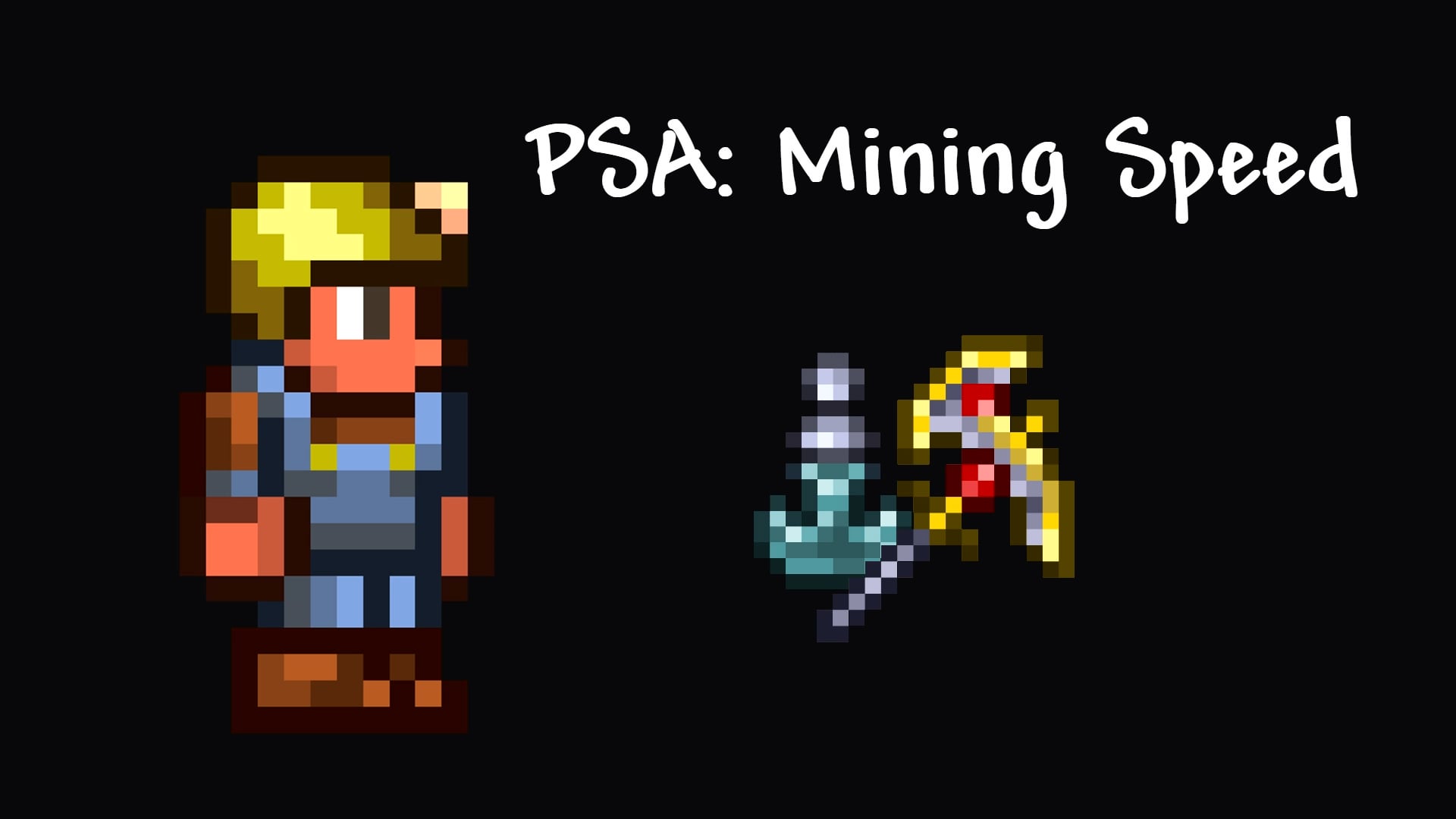 terraria fast mining