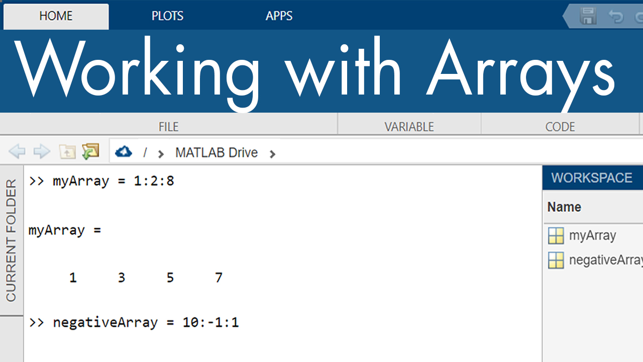 append to array matlab