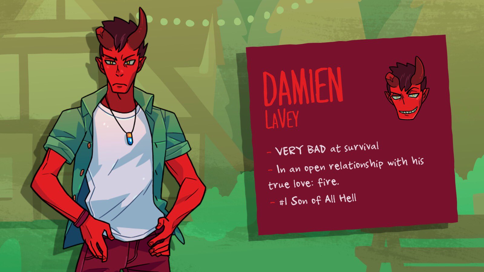 damien monster prom