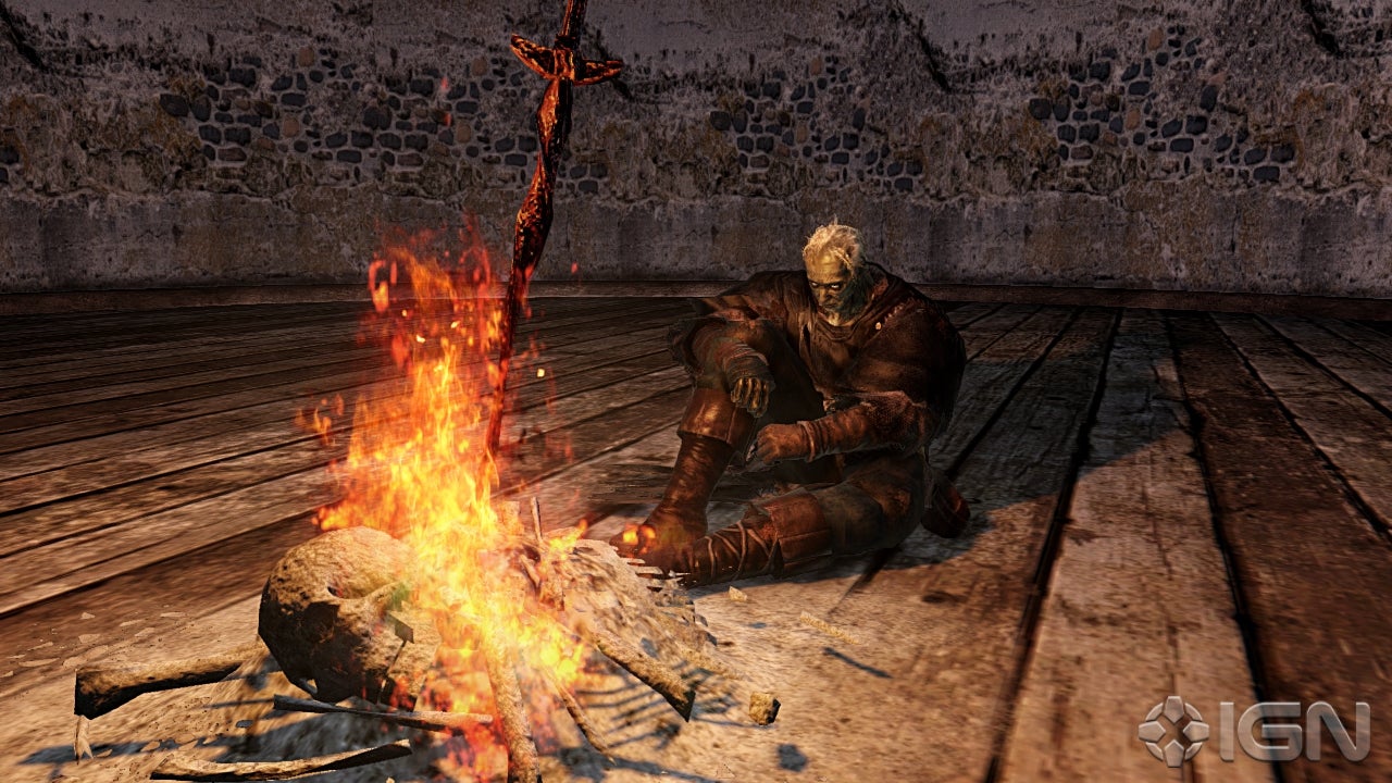 dark souls travel between bonfires