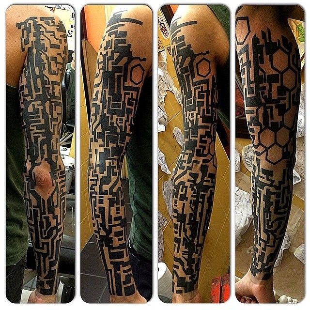 cyberpunk tatoo