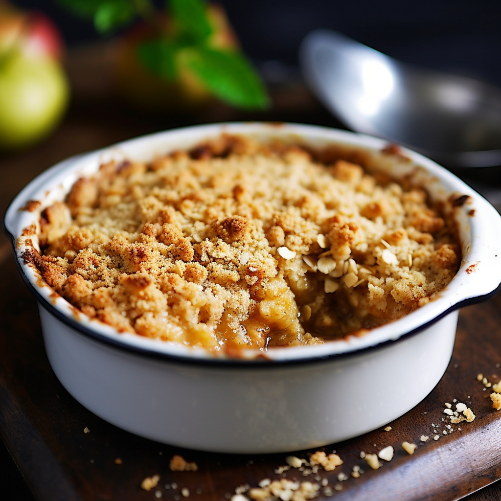 jamie oliver apple crisp