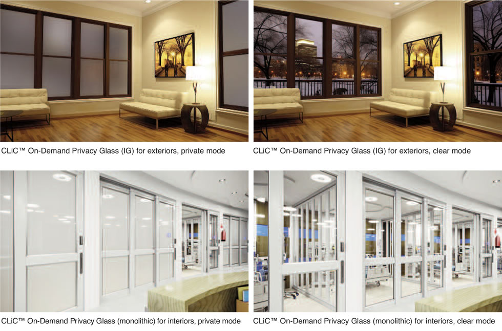 clic privacy glass