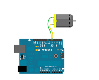 dc motor arduino without driver