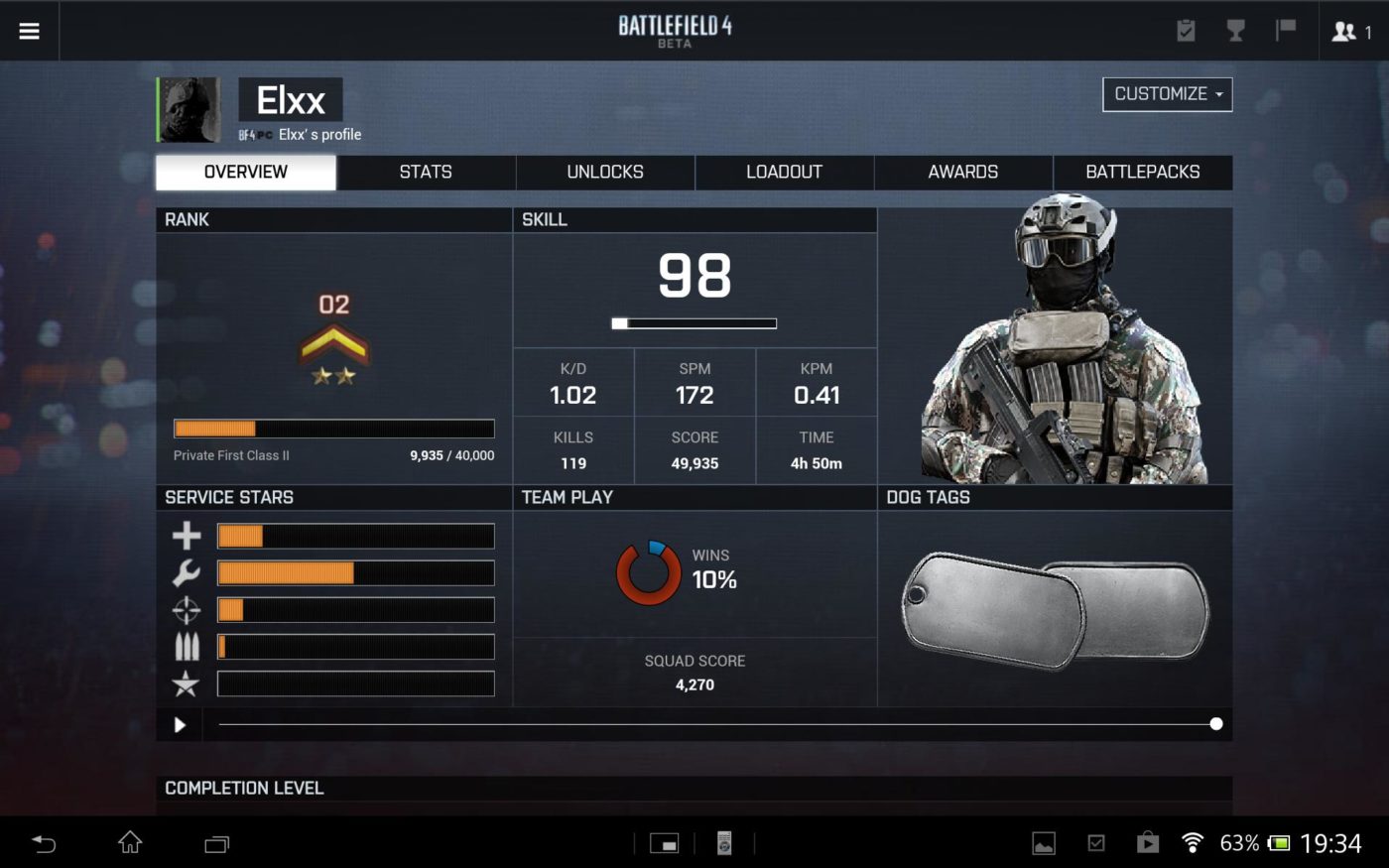 bf4 battlelog