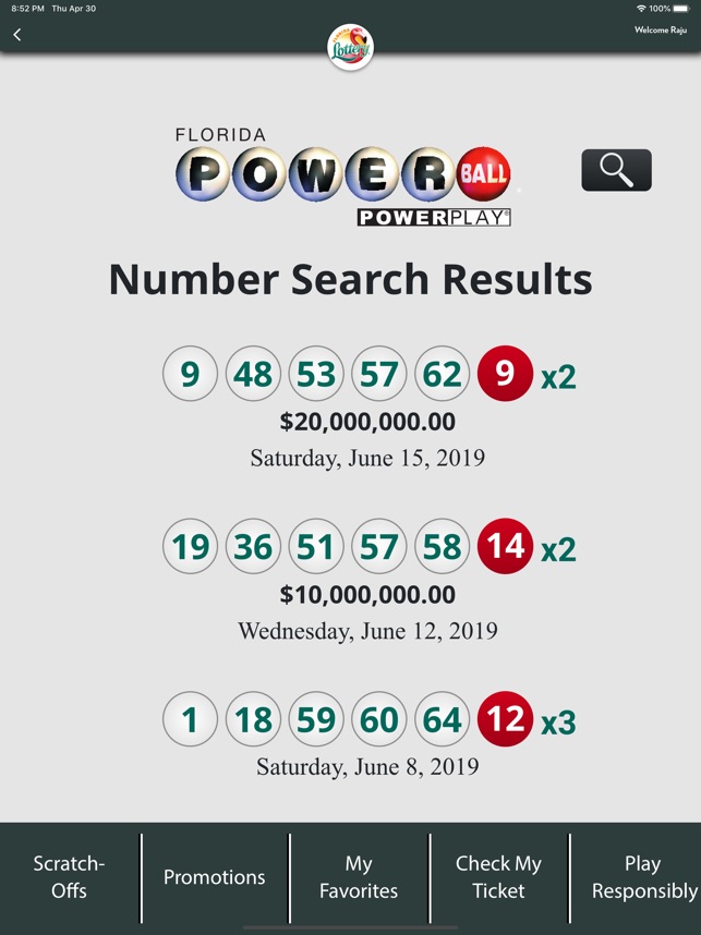 lottery fl numbers