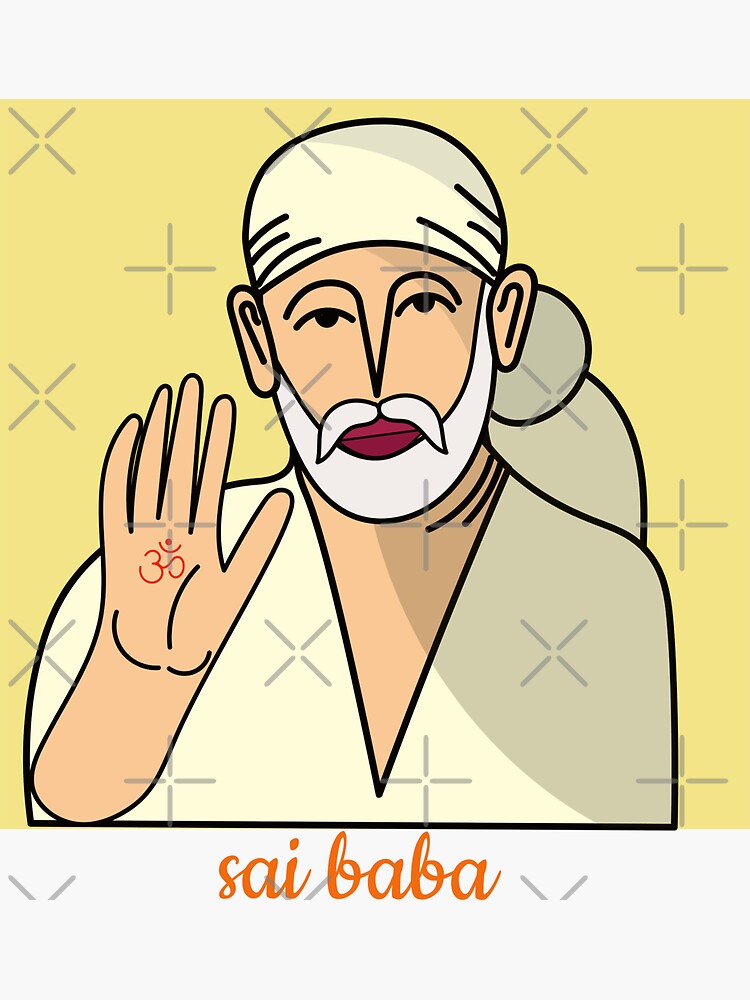 sai baba simple images