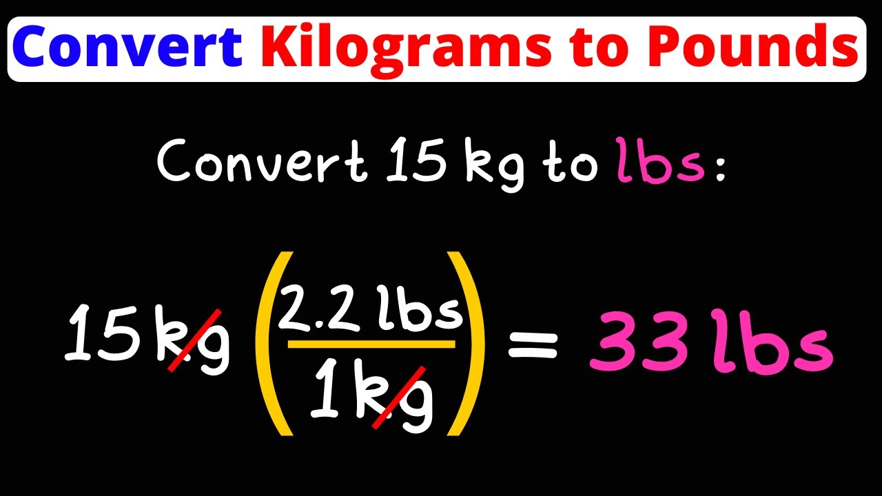 convert kilos to libras