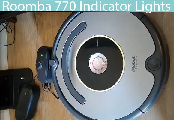 roomba indicator lights