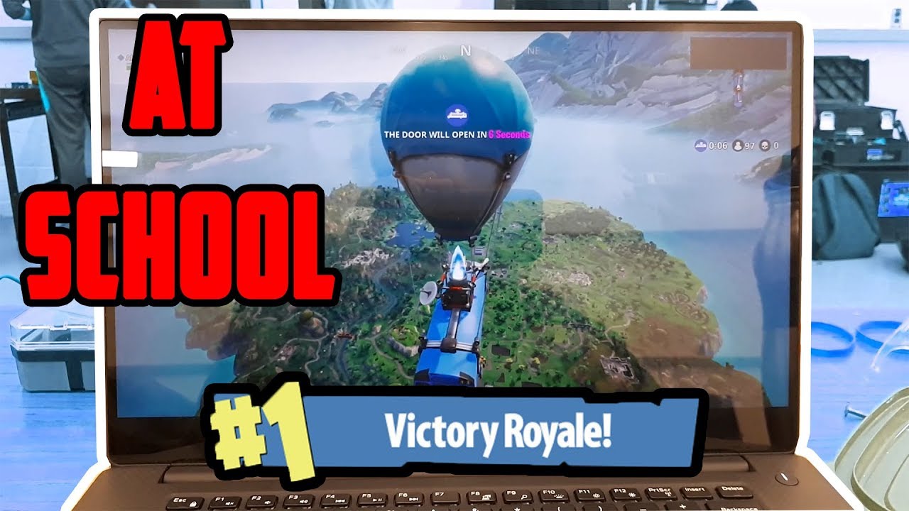 how to play fortnite on your school computer