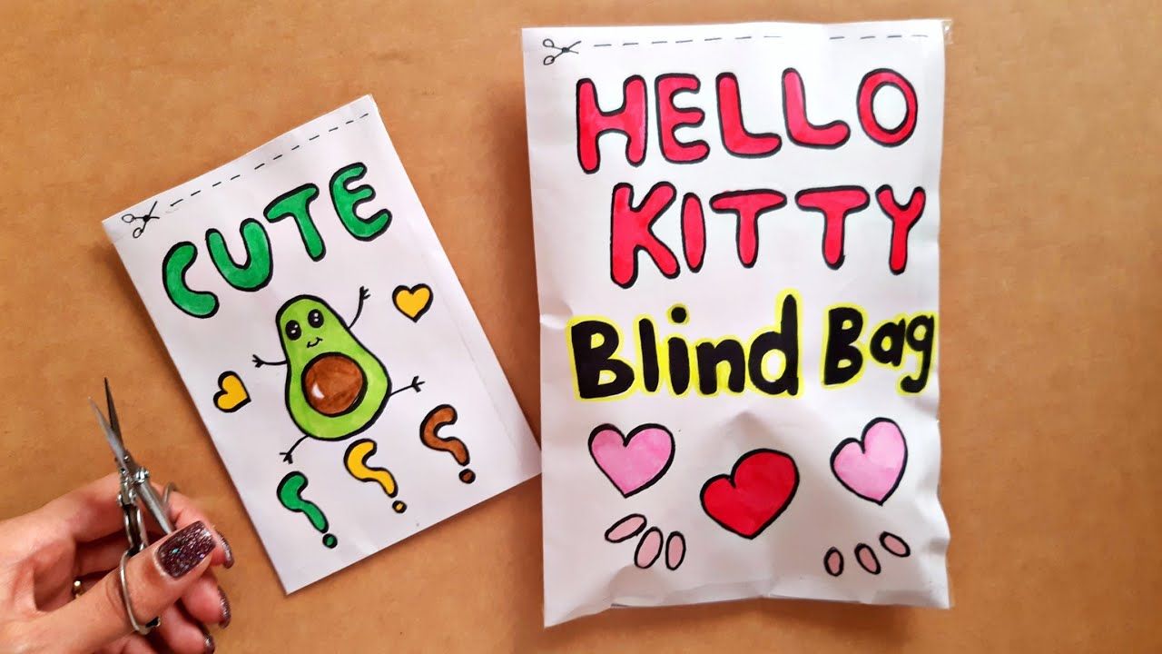 paper blind bags ideas