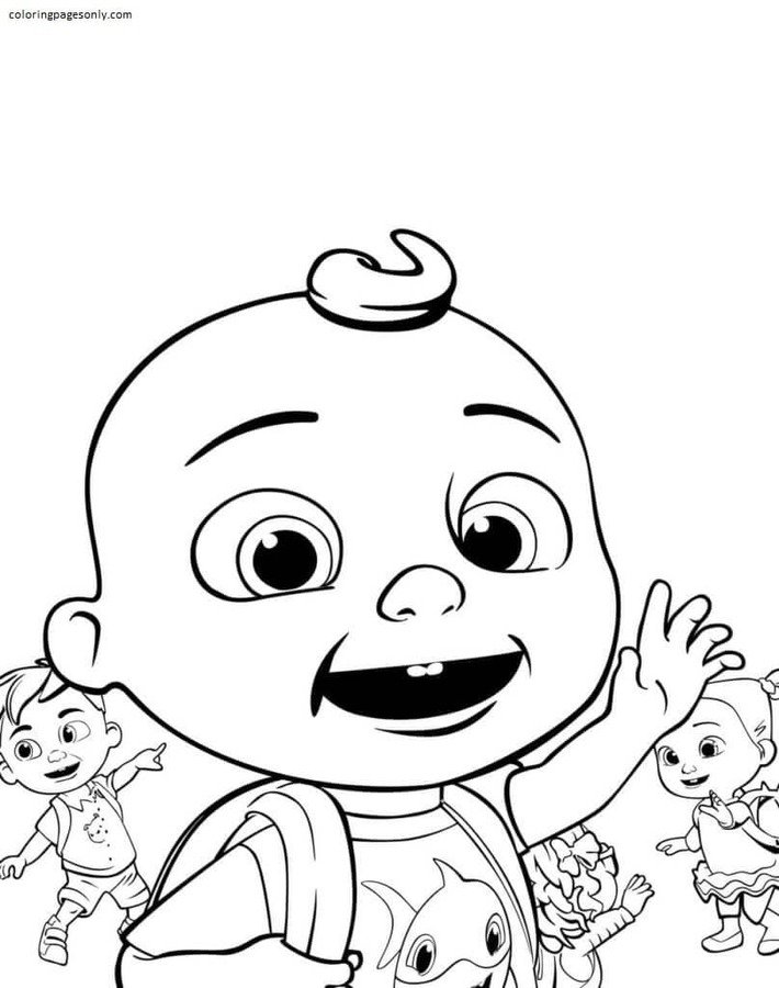 cocomelon coloring pages