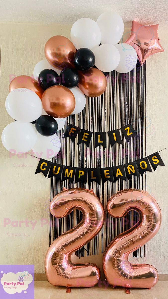 decoracion con globos sencilla