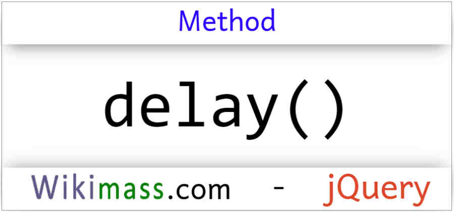 delay jquery