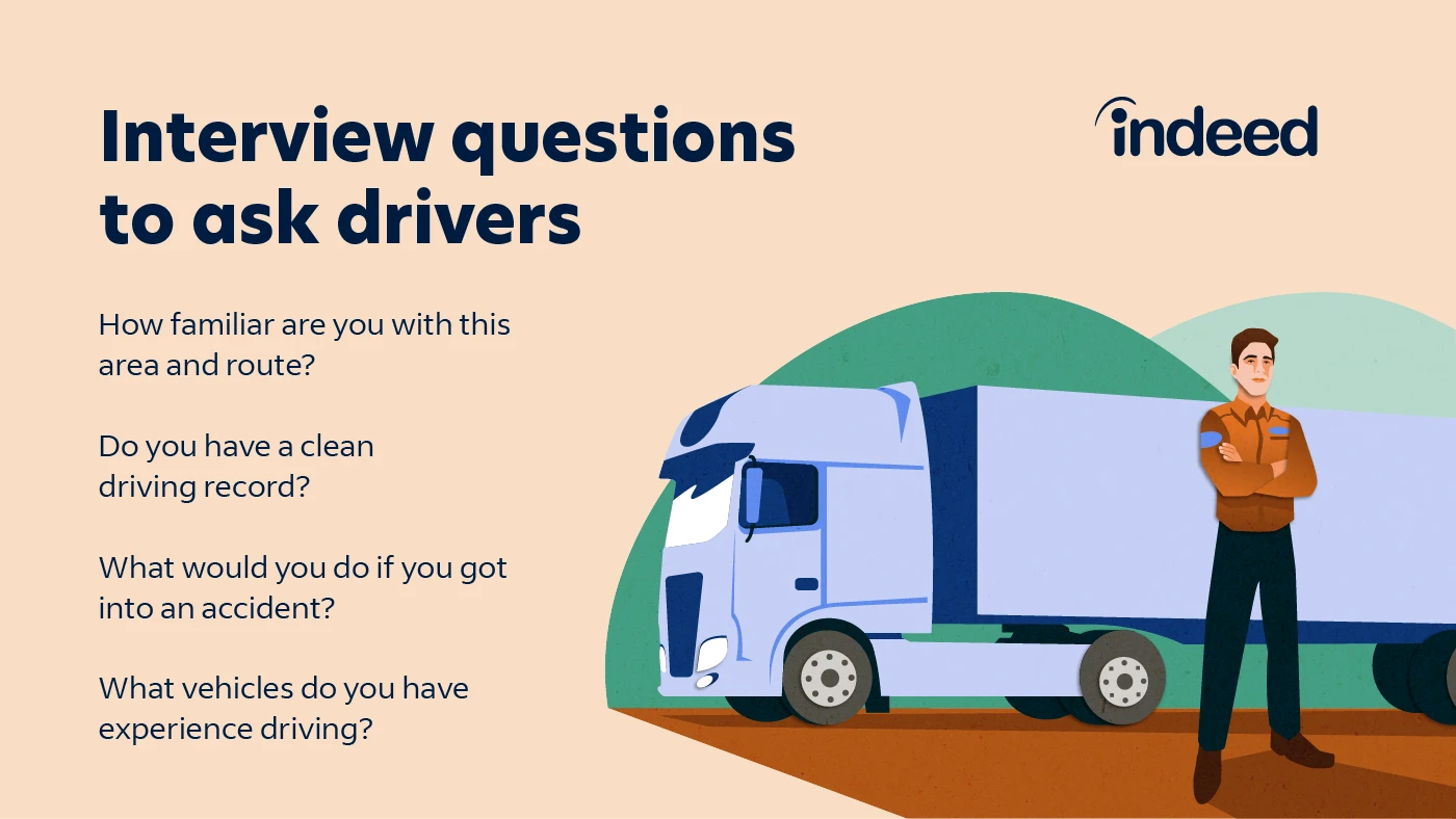 delivery driver interview questions