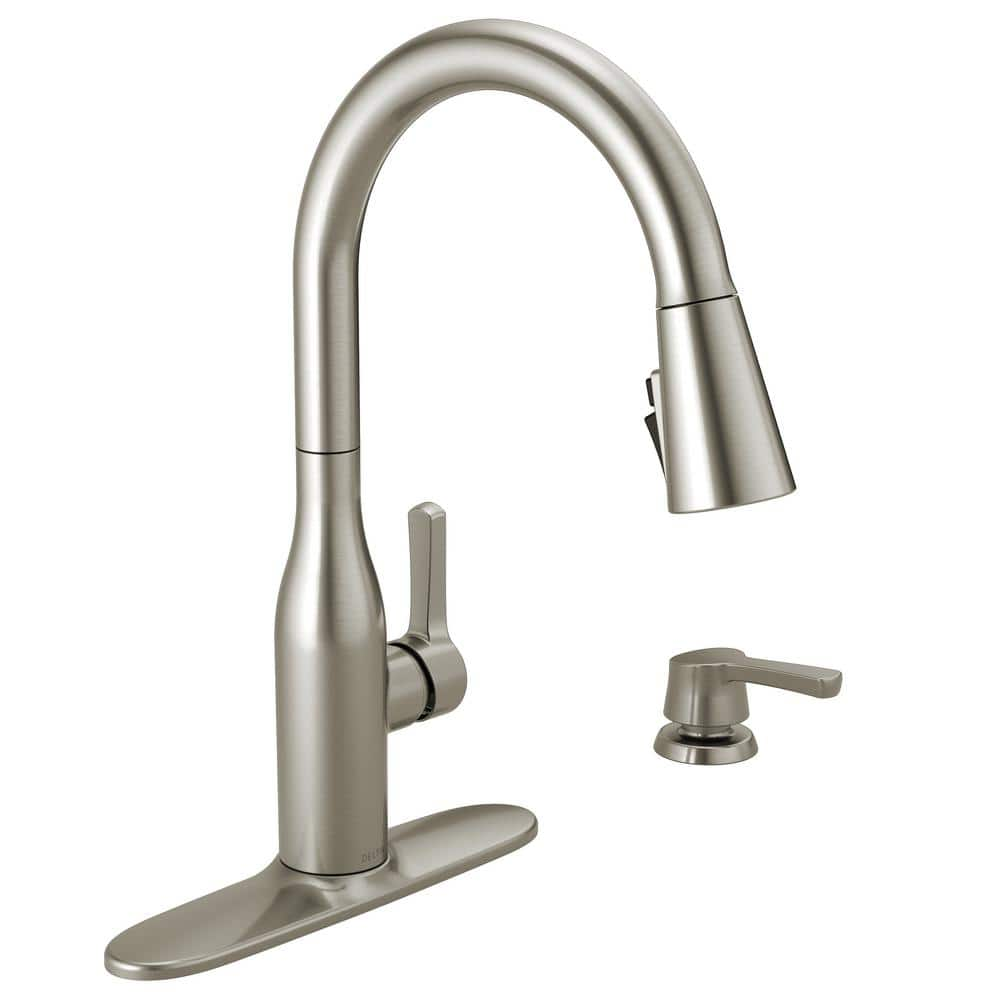 delta kitchen faucets with sprayer