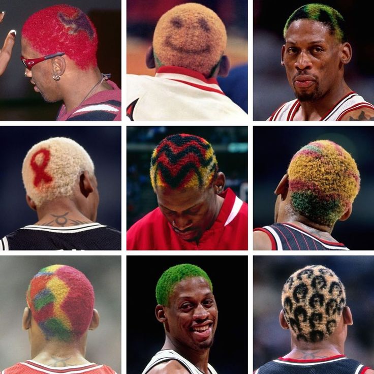 dennis rodman haircut