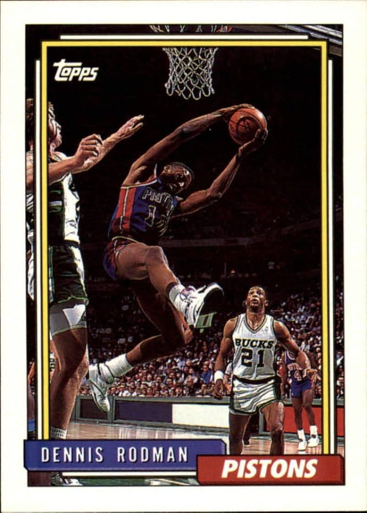 dennis rodman pistons card