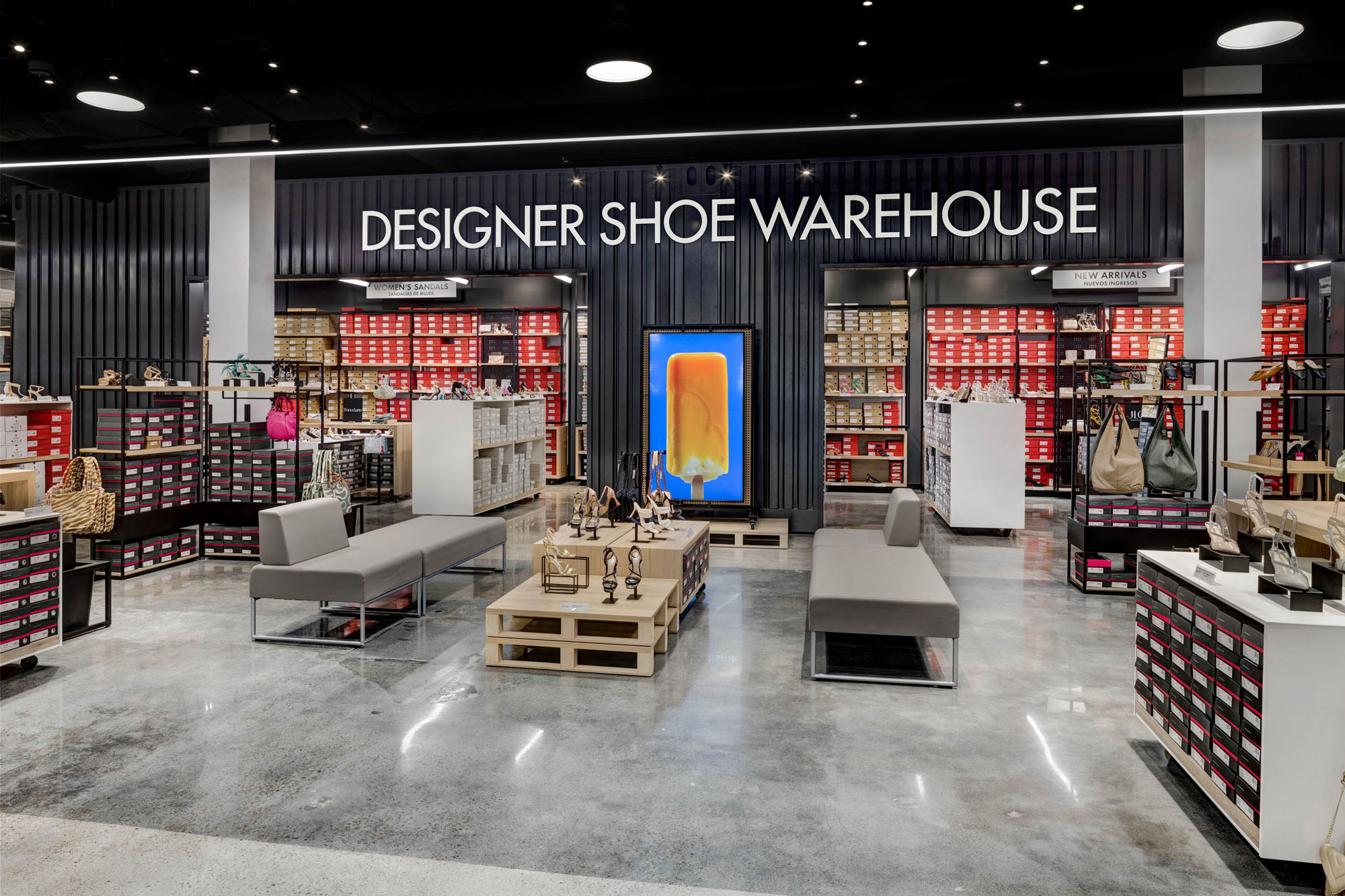 designer shoe warehouse near me