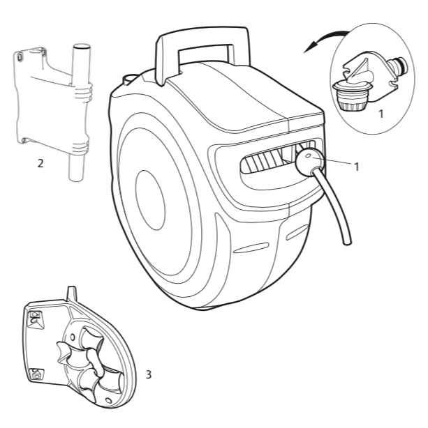 hozelock auto reel repair manual